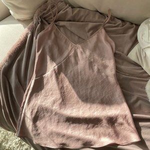 ARITZIA | Wilfred Free Pink Satin Camisole